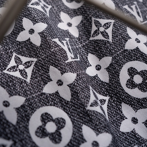 ブランドハーフパンツ素材ディテール